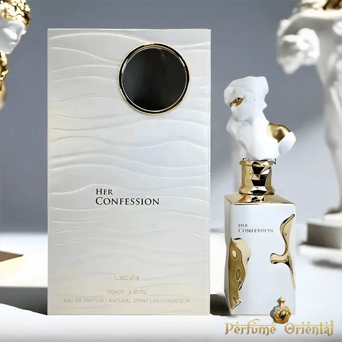 Lattafa Her Confession EDT 100ml – Vanilla, Floral & Amber Musk Perfume for Women