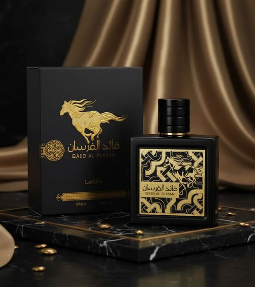 Lattafa Qaed Al Fursan Unisex EDP 100ml – Fruity Amber Wood Fragrance
