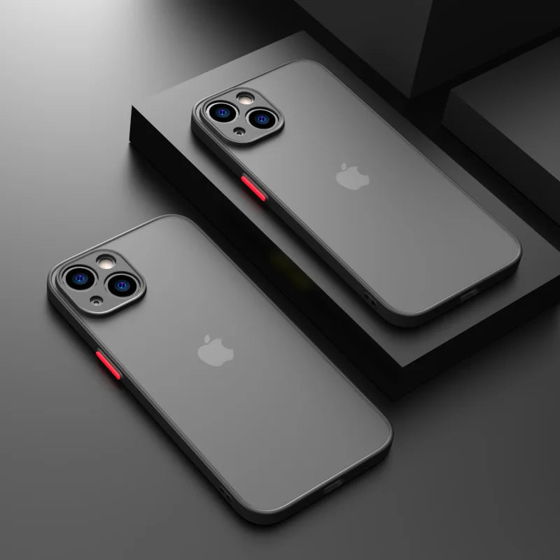 New Armor Shockproof Bumper Case for iPhone 7–15 Pro Max Series