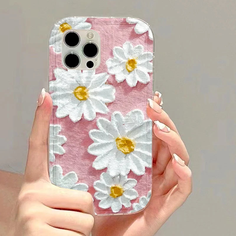 Clear Love Heart Shockproof Silicone Case for iPhone 11–17 Pro Max Series